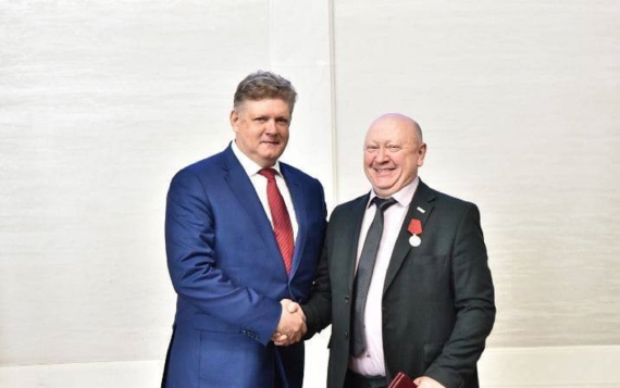 Председатель Новосибирской областной организации ВОИ отмечен государственной наградой