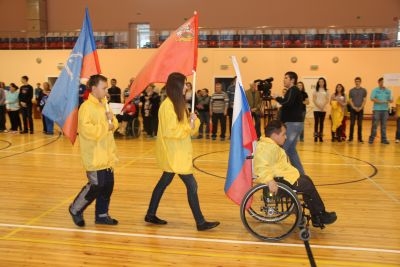 В Железнодорожном прошла спартакиада среди детей-инвалидов