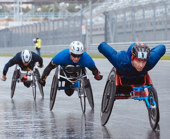 Вторая Международная гонка на спортивных колясках GRAND PRIX Rezept-Sport Wheelchair racing успешно завершилась