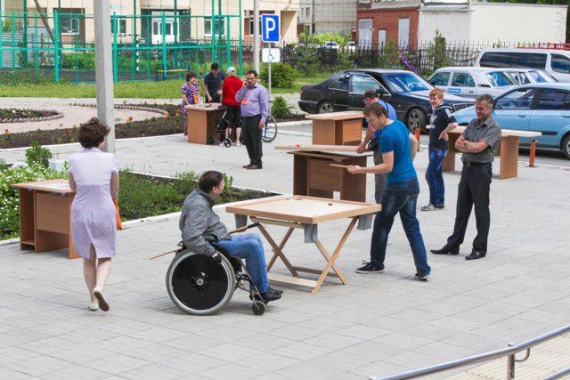 Настольные спортивные игры для инвалидов презентовали в Екатеринбурге