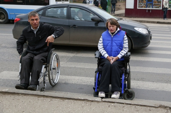 Безбарьерная Самара, или Спуск к воде в ноябре