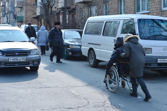 «Владивосток – город препятствий для инвалидов!» - горожане